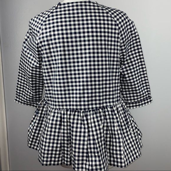 NWT Victoria Beckham for Target Gingham Top, XL - Picture 9 of 10